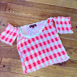 Plaid Crop Top